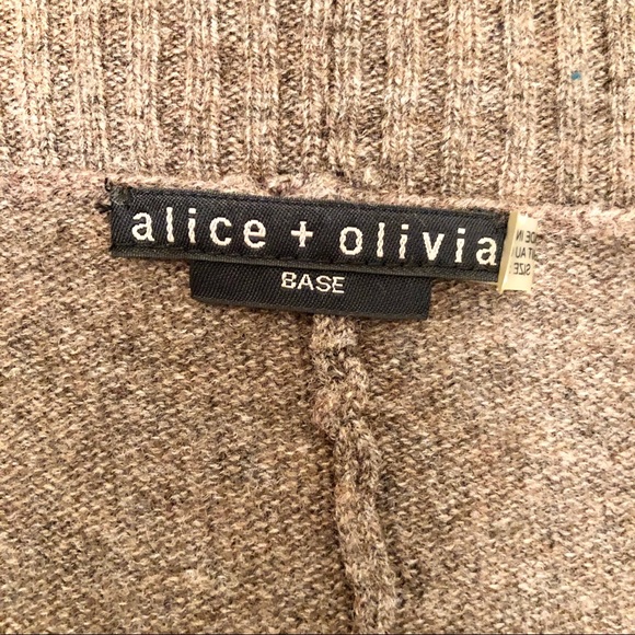 Alice + Olivia cashmere wool blend open cardigan S - Picture 5 of 6